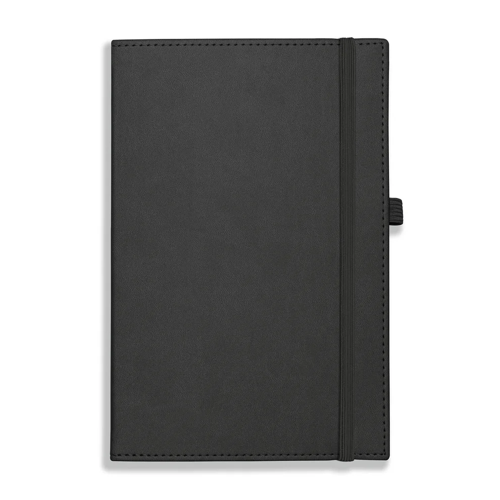 dorchester-newhide-a5-notebook-feint-ruled-black