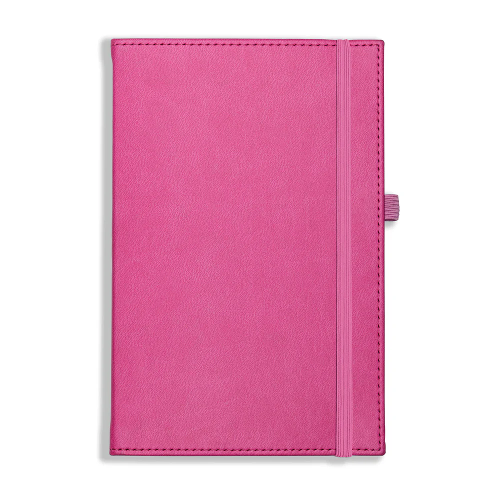 dorchester-newhide-a5-notebook-feint-ruled-pink
