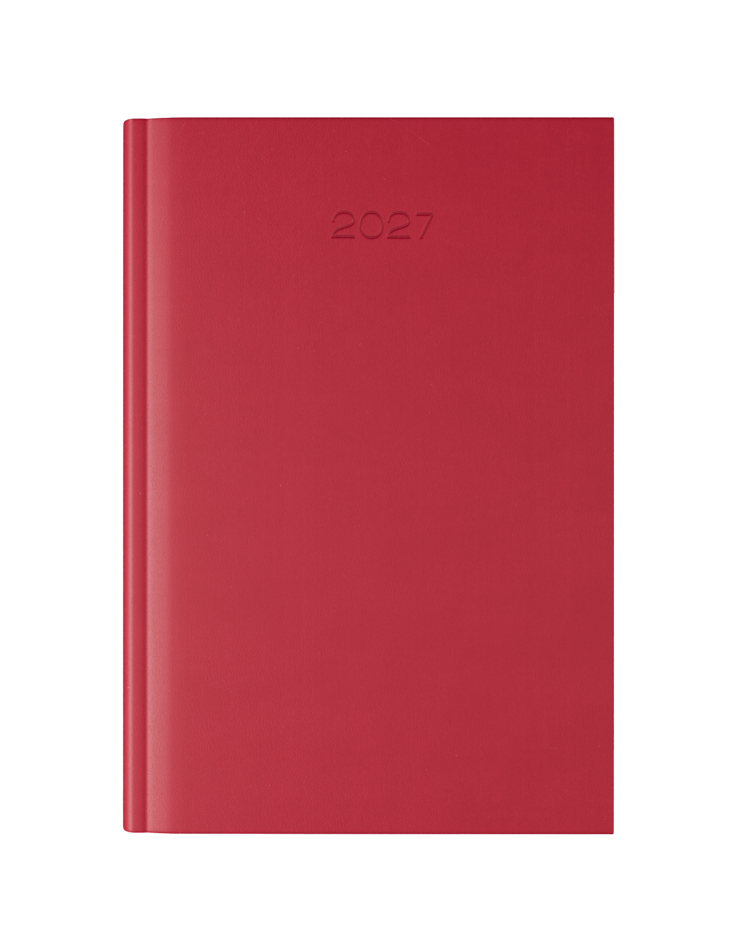 lewes-smoothgrain-a4-desk-diary-day-per-page-red