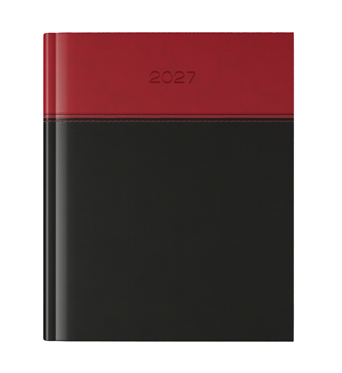 dorchester-horizon-quarto-desk-diary-week-to-view-black-red