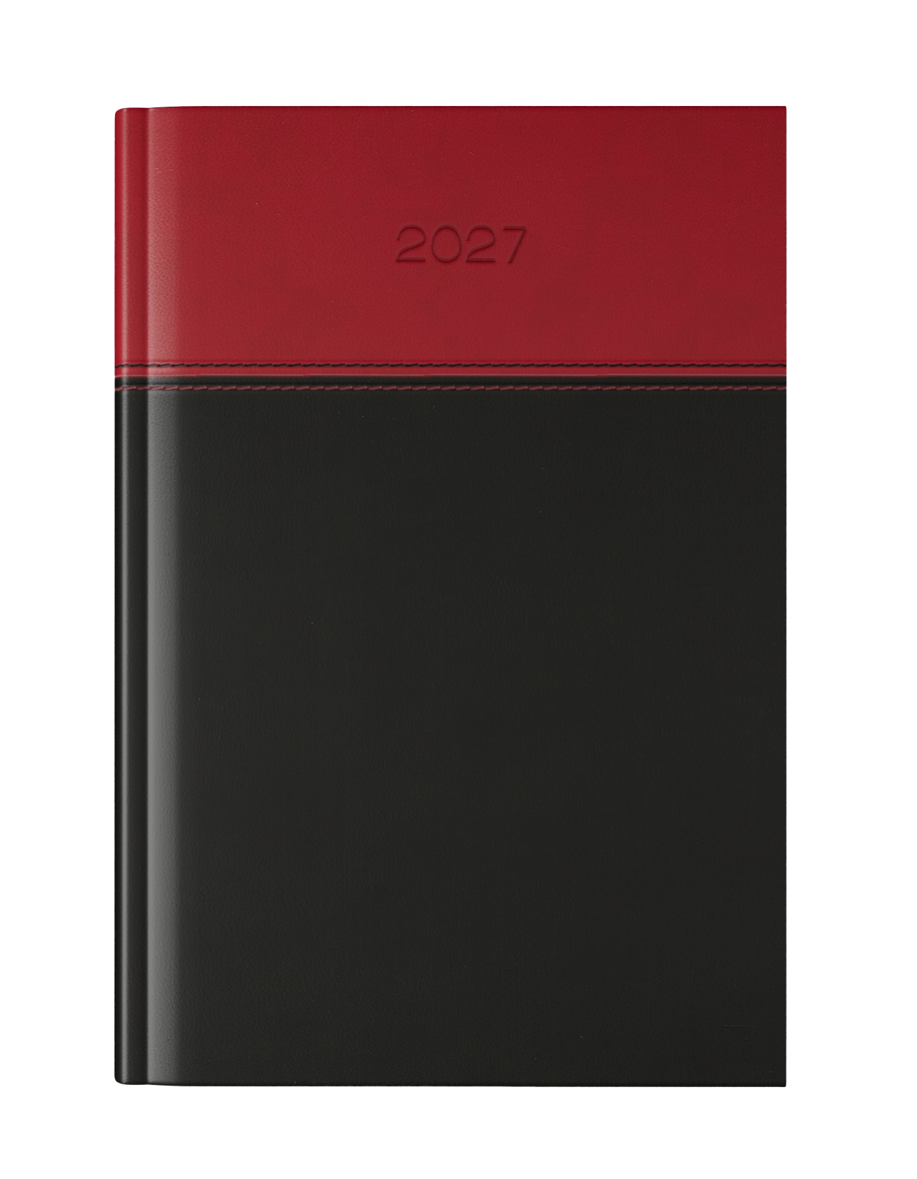 dorchester-horizon-a5-desk-diary-day-per-page-black-red