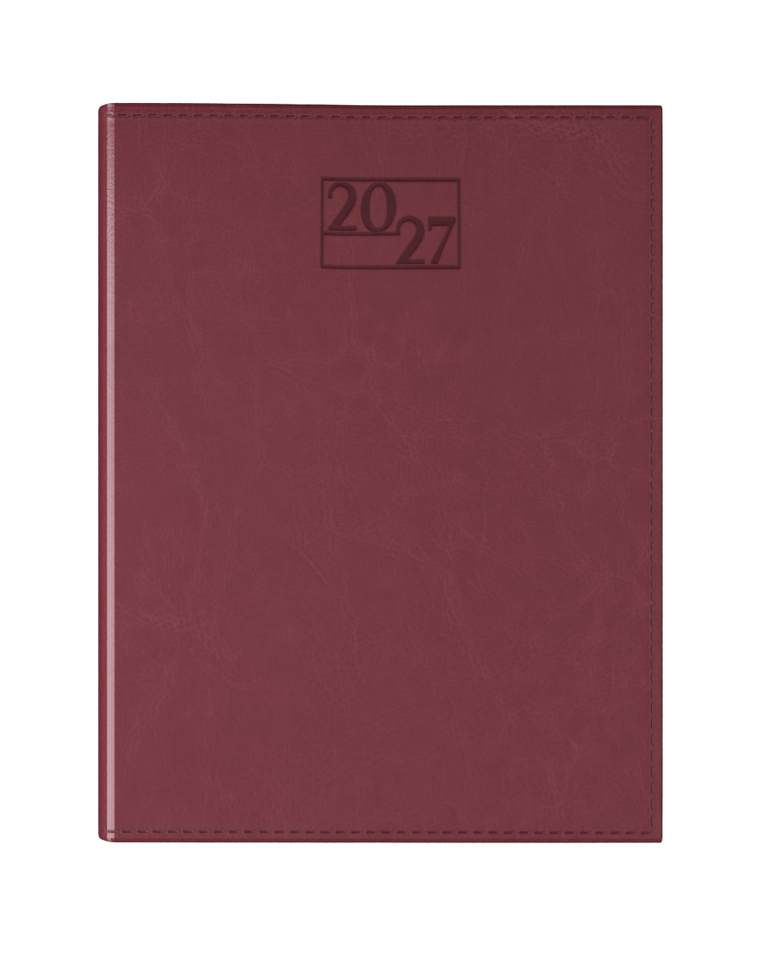 harrogate-saharahide-faux-leather-a5-diary-day-per-page-burgundy