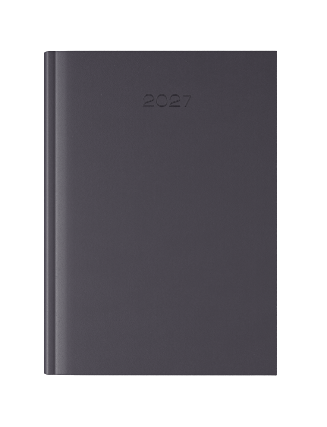 lewes-smoothgrain-a5-desk-diary-day-per-page-grey