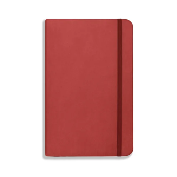 Dorchester NewHide A6 Notebook, Feint Ruled, Red